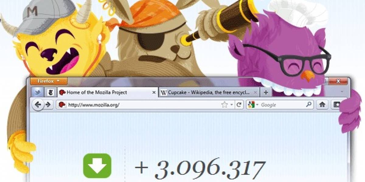 Firefox 4 rompe marca de IE9 en menos de 14 horas