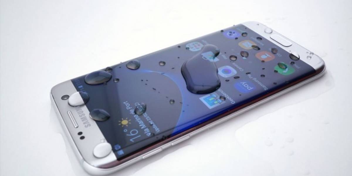 Así funciona el Samsung Galaxy S7 para repeler el agua