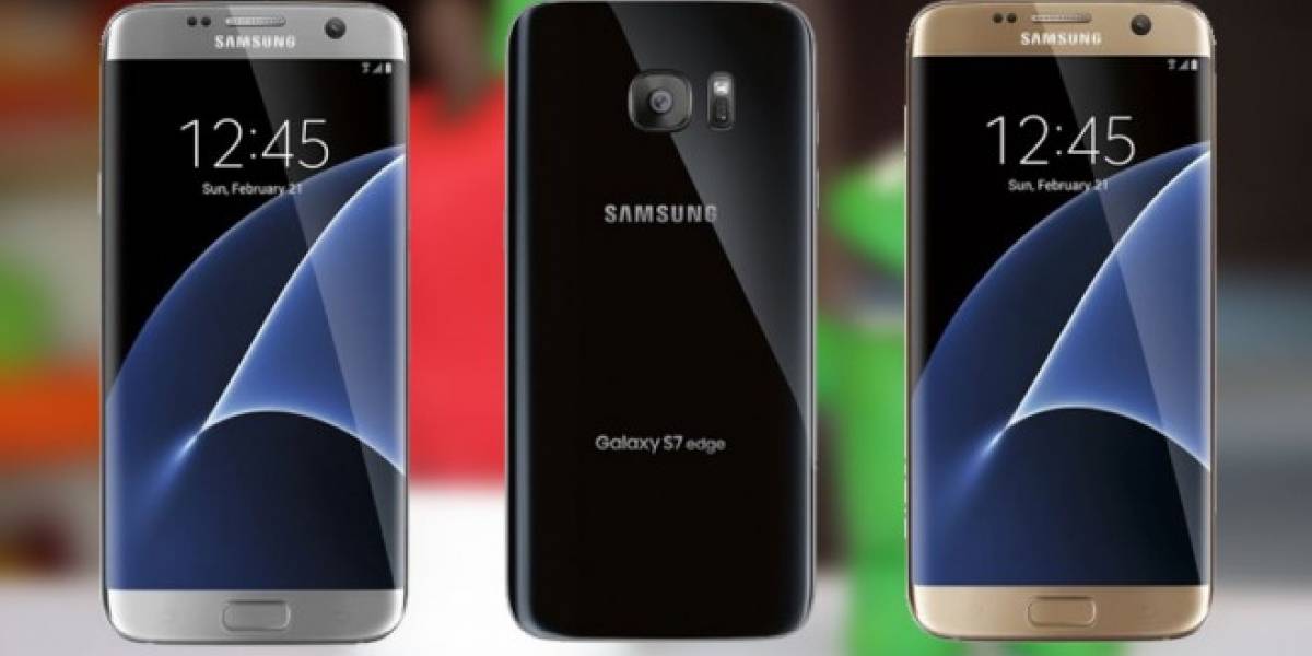 Samsung Galaxy S7 Edge se filtra con tres colores distintos