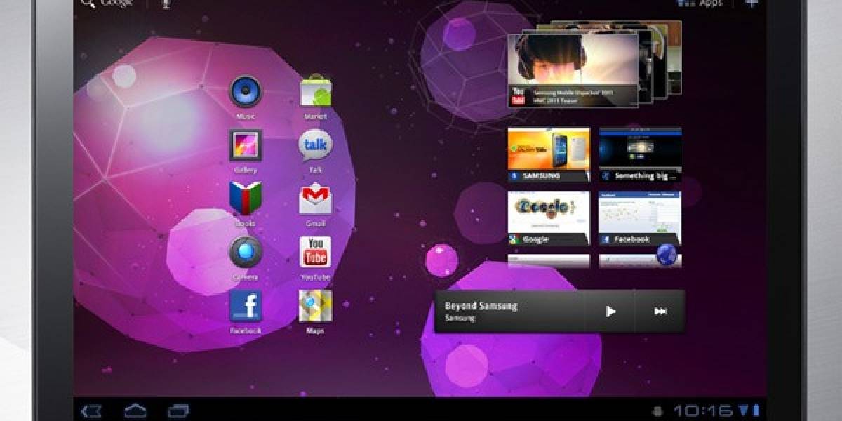 Samsung: "Galaxy Tab 10.1 no cambiará por llegada del iPad 2"