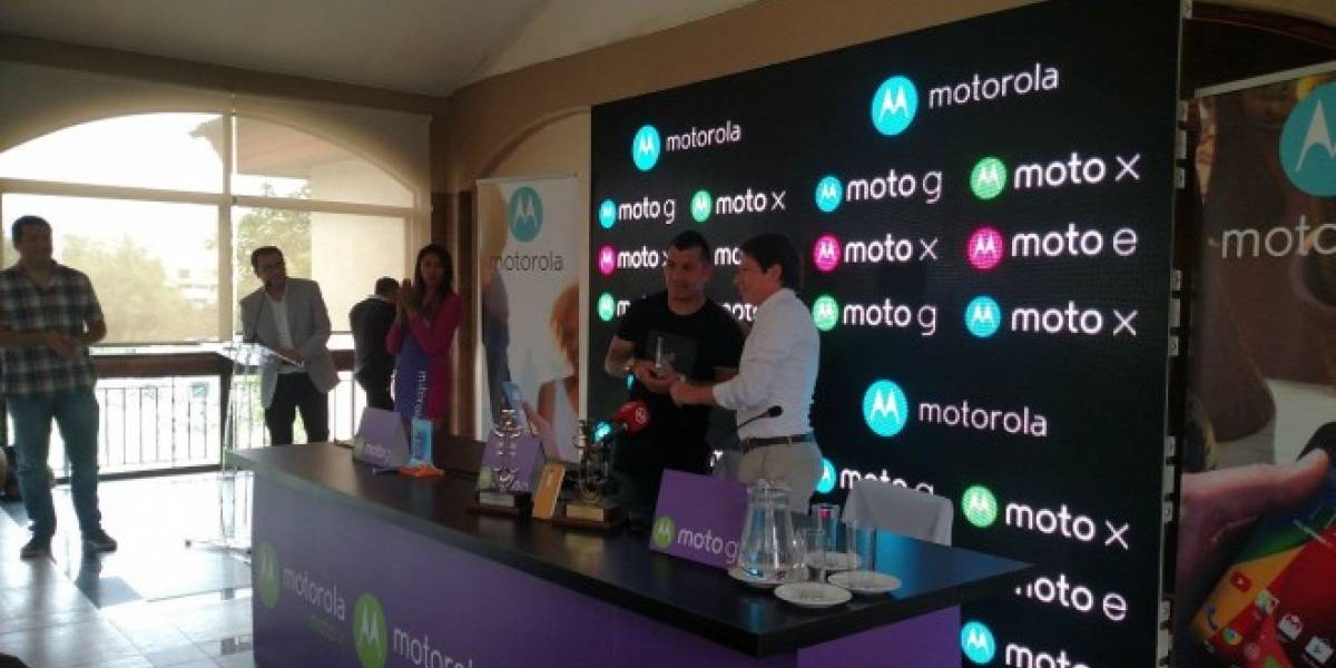Gary Medel seguirá siendo el rostro de Motorola en Chile