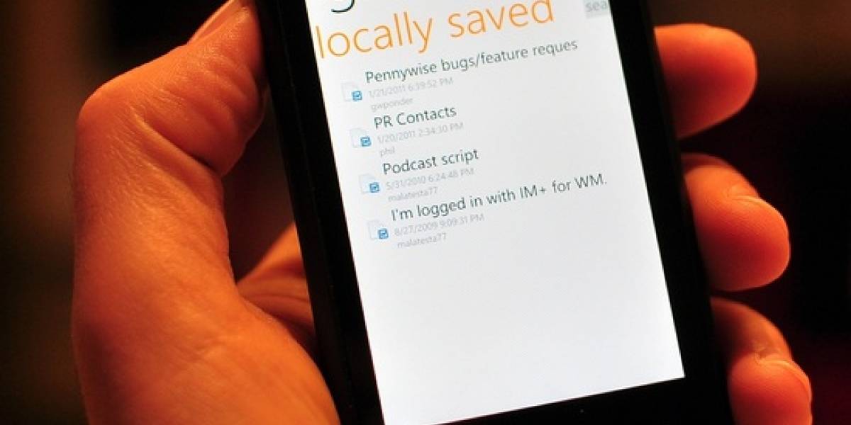 Google Docs ya está disponible para usuarios de Windows Phone 7