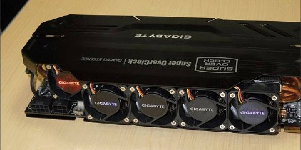 Gigabyte GTX 680 Super OverClock WindForce 5X: Especificaciones y precio