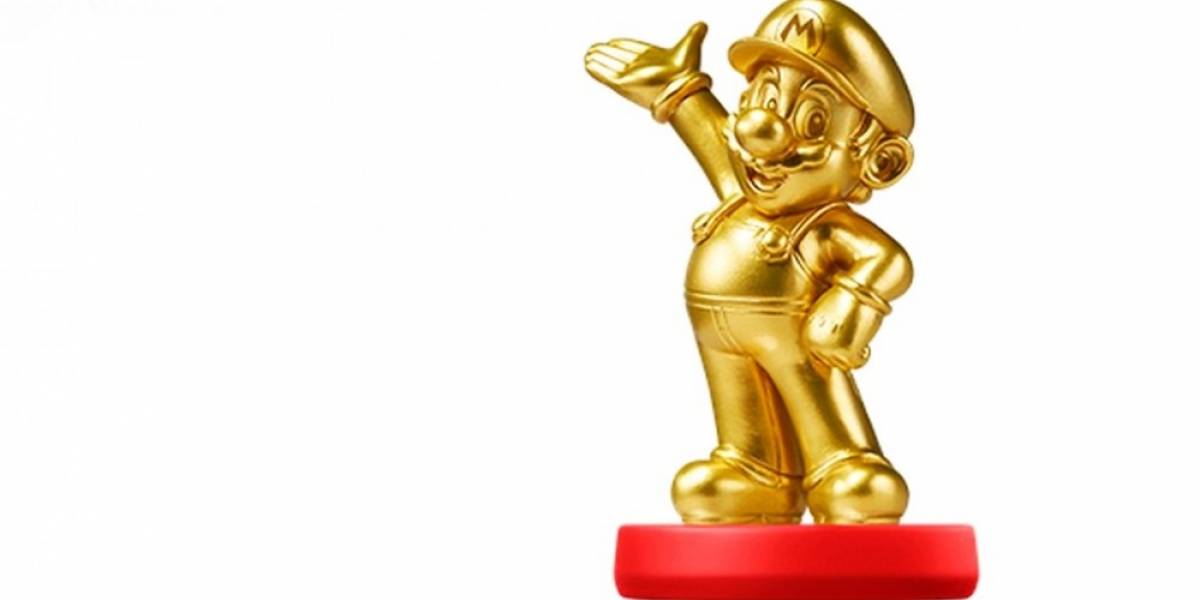 Amiibo Mario dorado llegará el 20 de marzo