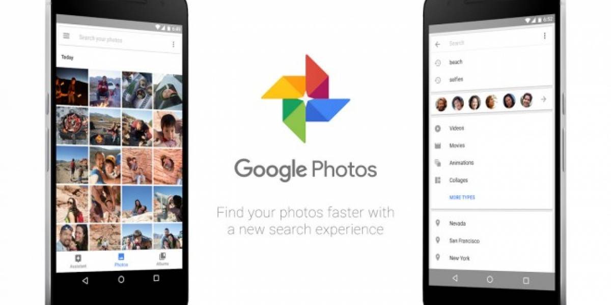 Google Fotos integra un buscador en su versión más reciente
