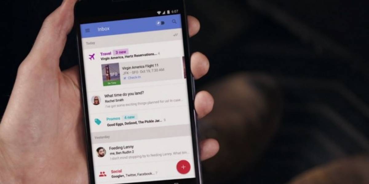 Google ya permite que compartas los detalles de tus viajes con Inbox