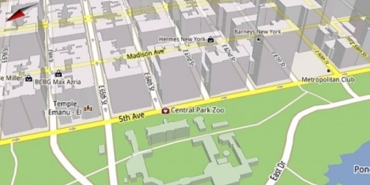 Llega Google Maps 5 para dispositivos móviles