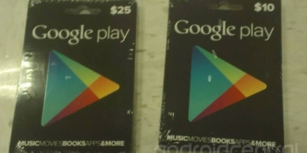 Próximamente se podrán usar Gift Cards para comprar en Google Play