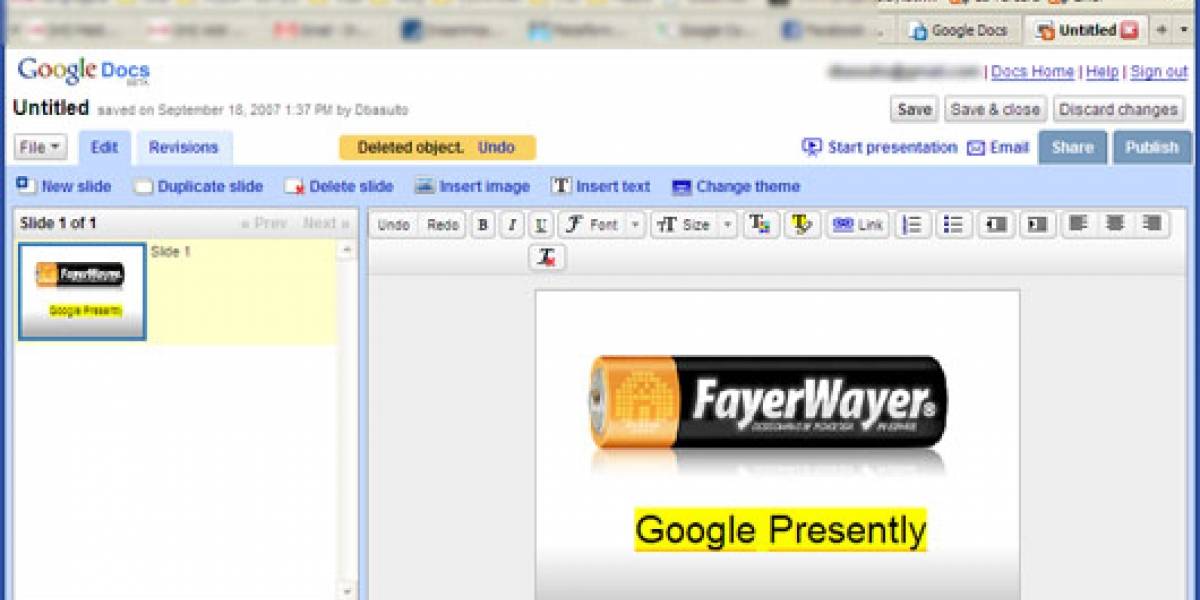 Google presenta Presently