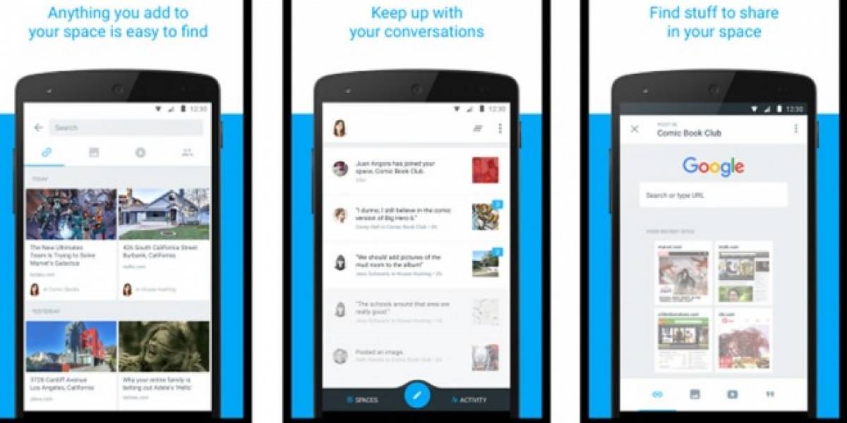 Spaces, la aplicación de chat en grupos que estaría desarrollando Google