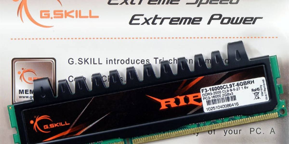 G.Skill F3-16000CL9T-6GBRH