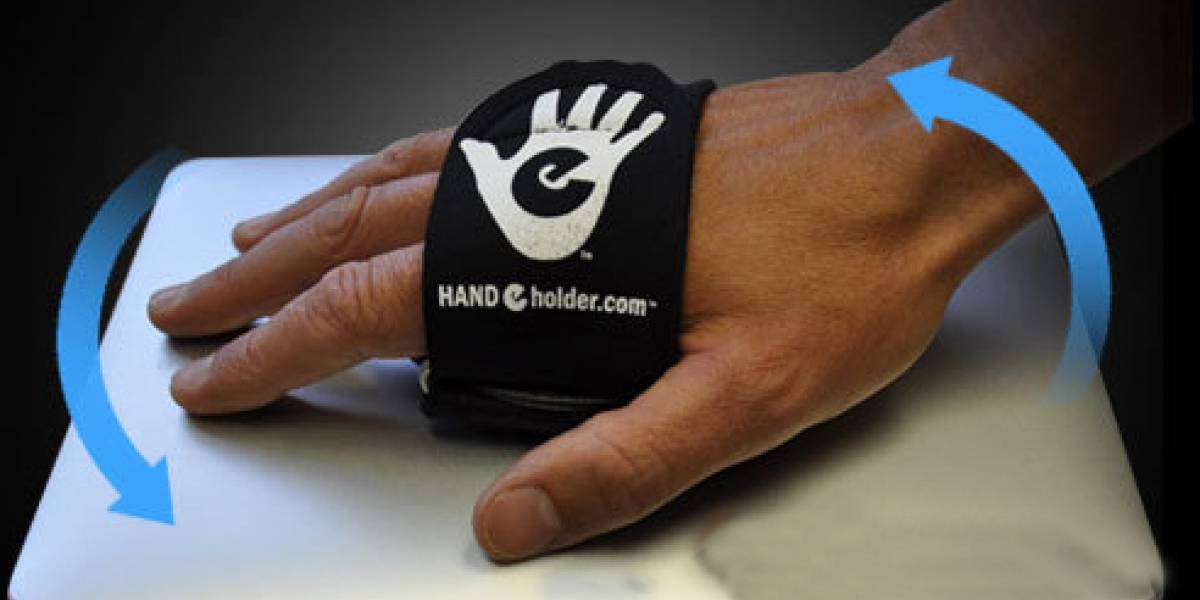 HAND-e-holder: un accesorio para agarrar tu tablet con seguridad