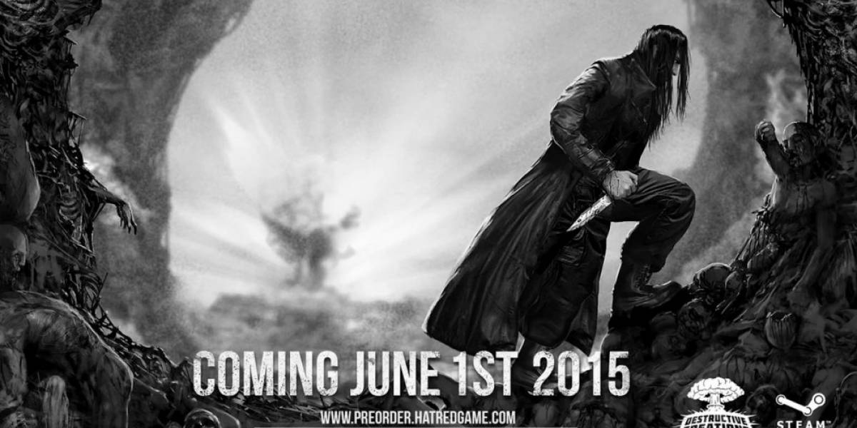 Hatred anuncia su fecha de lanzamiento con violento tráiler