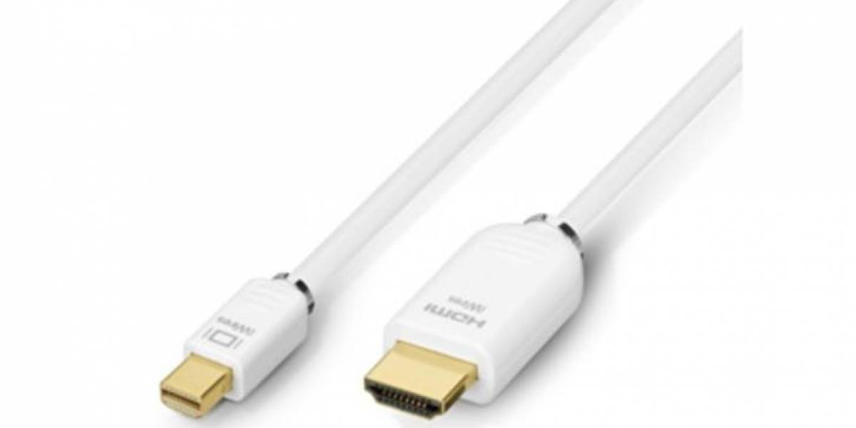 Cables miniDisplayPort-a-HDMI son ilegales según la organización