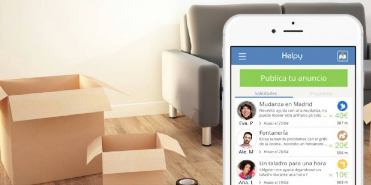 Helpy, la app que te echa una mano con lo que necesites