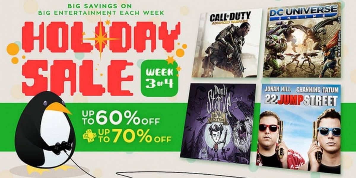 Tercera semana de ofertas navideñas en PlayStation Store