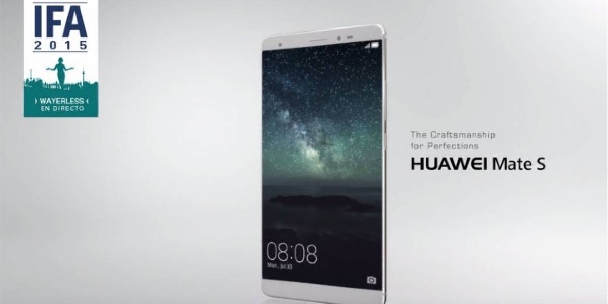 Tabla comparativa: Huawei Mate S versus Smartphones actuales #IFA15
