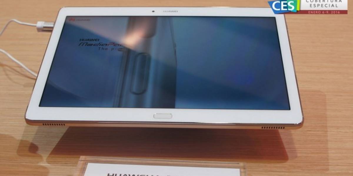 Huawei MediaPad M2 a primera vista #CES2016
