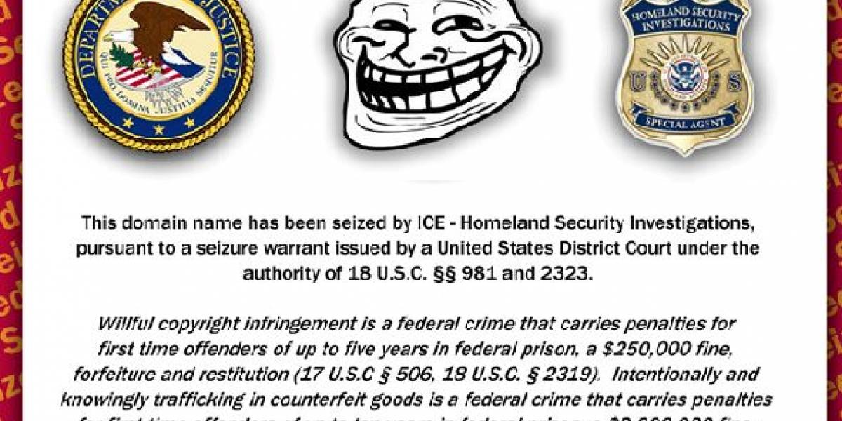 ICE cierra numerosos dominios por infracciones al copyright
