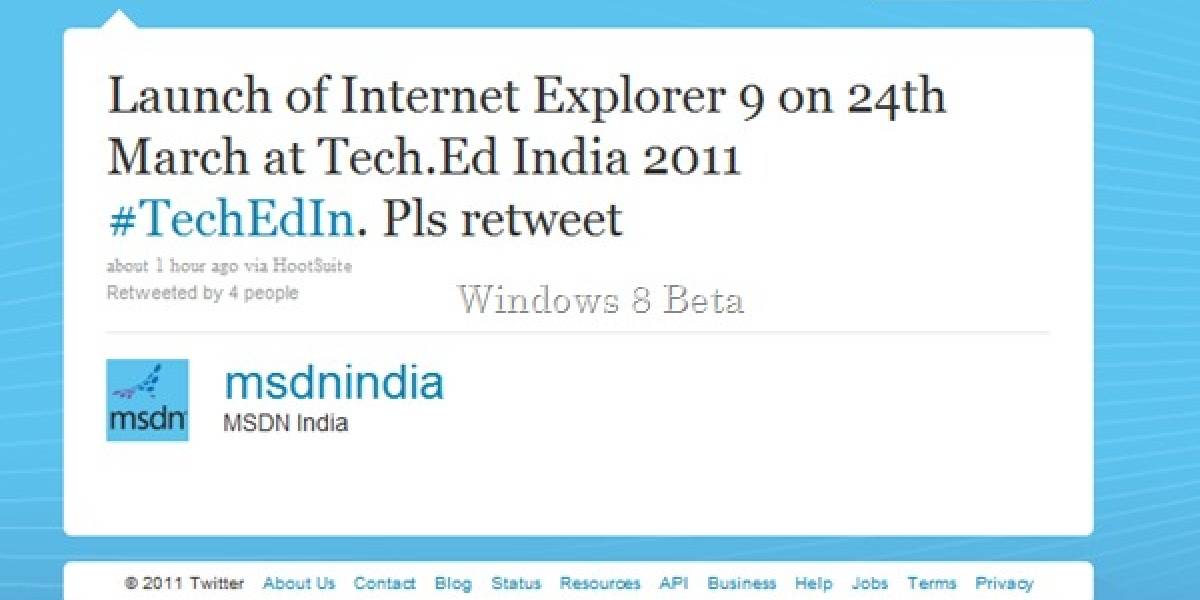 Internet Explorer 9 sale definitivamente el 24 de Marzo