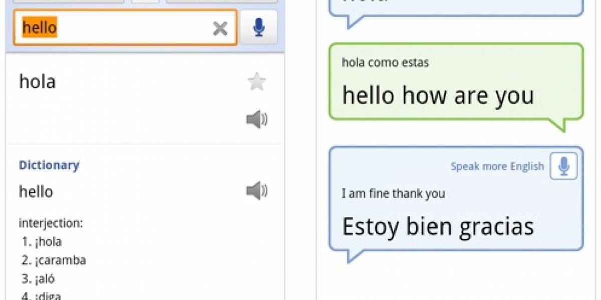 Google Translate estrena "modo conversación"