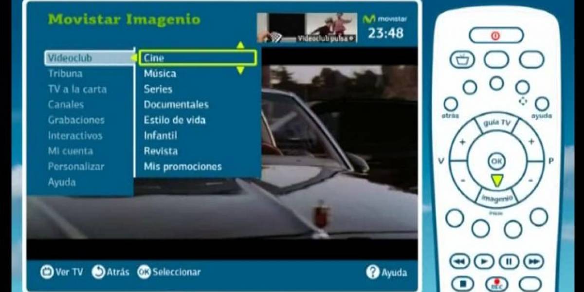 España: Movistar lanzó Imagenio Móvil, TV móvil integrada con BlackBerry Messenger