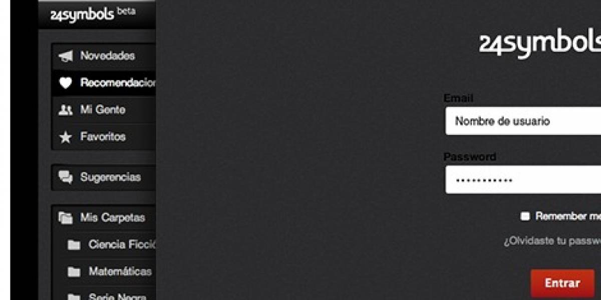 24 Symbols: Como Spotify, pero con libros