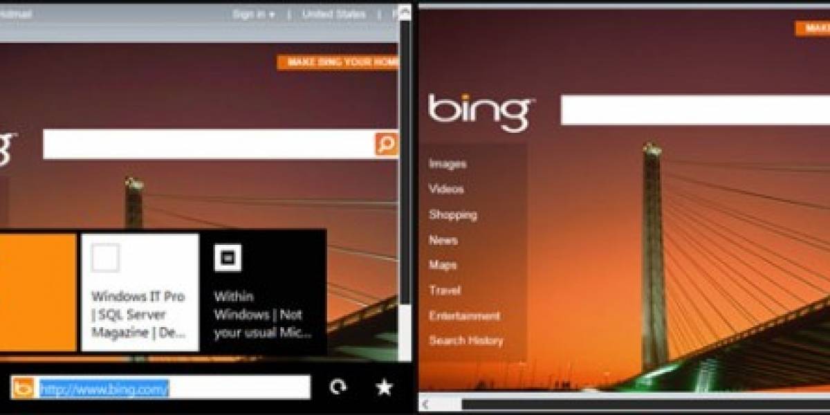 Filtran la posible interfaz de usuario de Windows 8 para tabletas