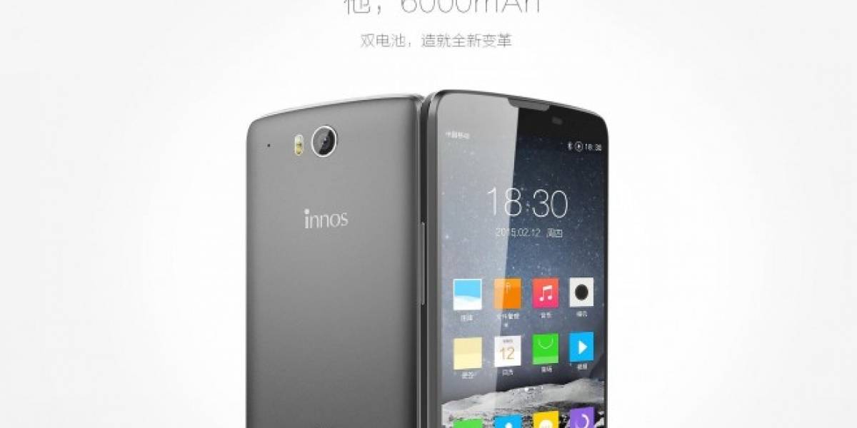 Innos D6000 es un teléfono Android con batería de 6000 mAh