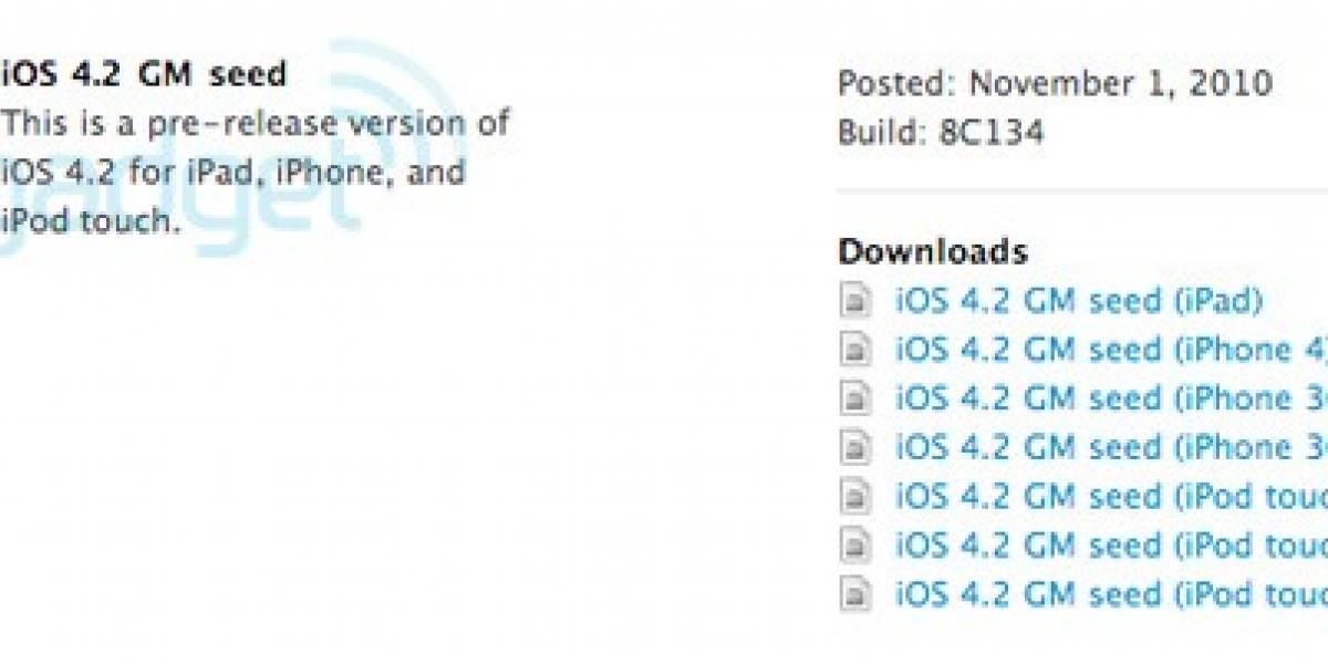 iOS 4.2 en tierra derecha, ya está disponible para desarrolladores