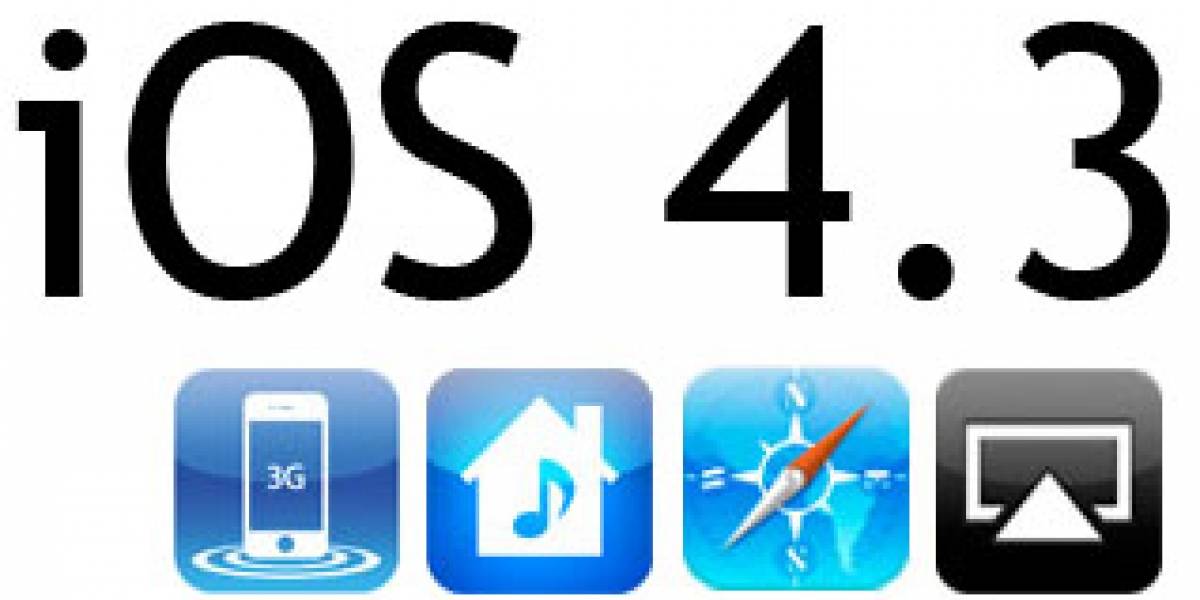 Ya está disponible iOS 4.3