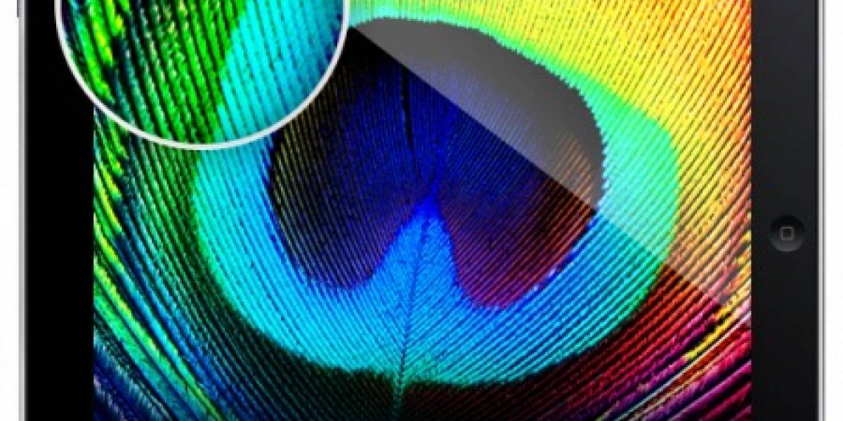 Fabricantes desmienten los rumores que dicen que el iPad 3 traería Retina Display