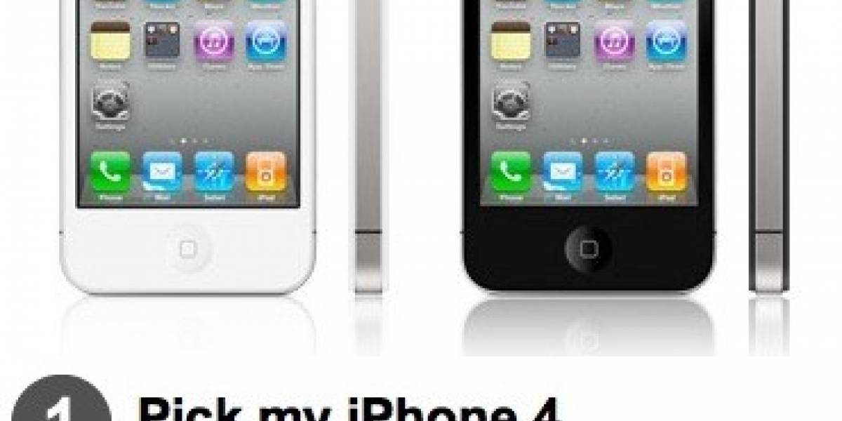 El iPhone 4 blanco a la venta hoy, ahora