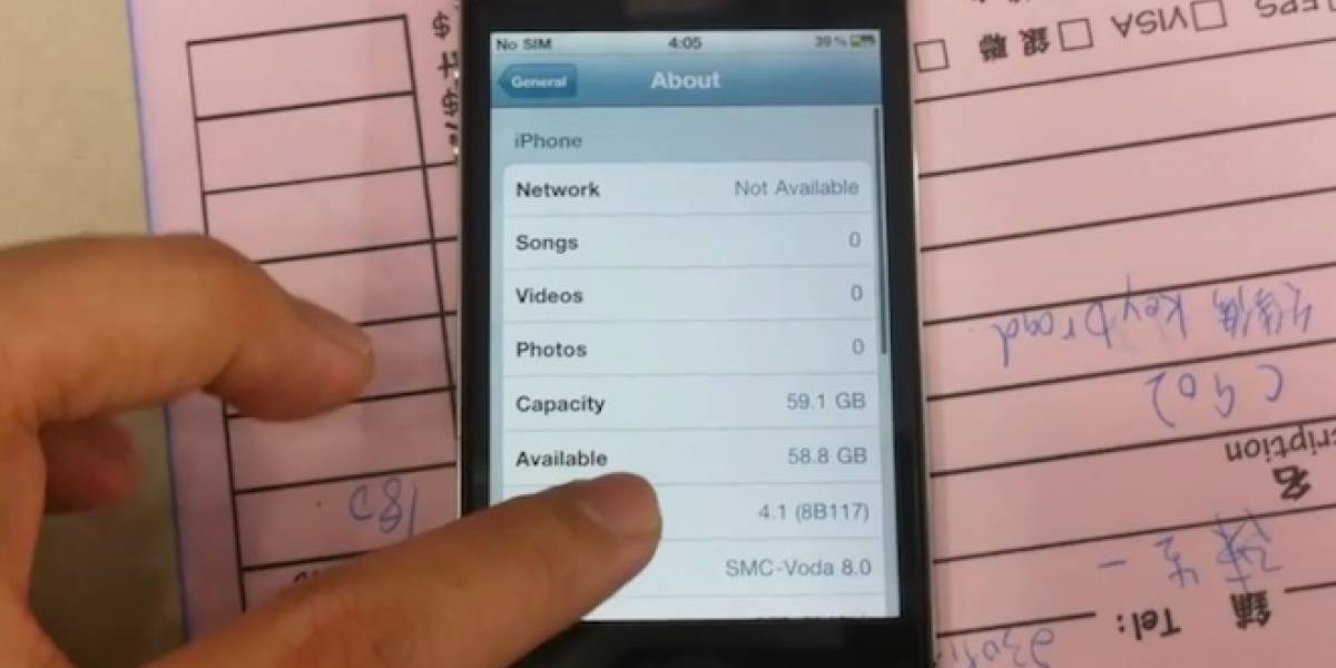Un iPhone 4 con 64 Gb
