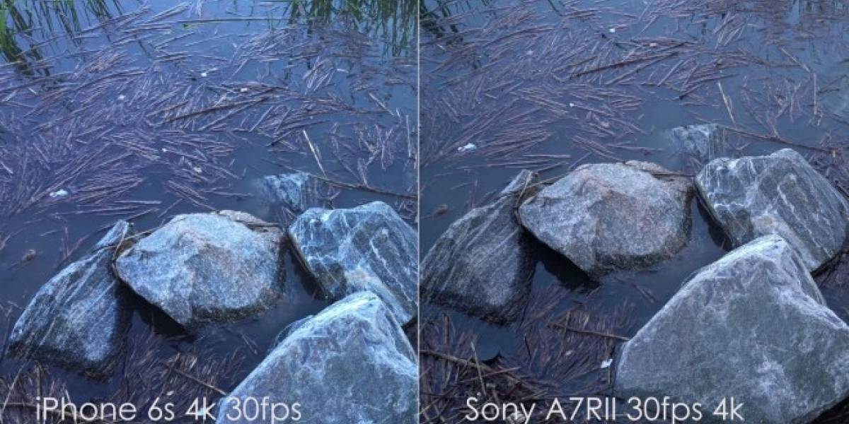 iPhone 6s graba mejor video 4K que algunas cámaras DSLR