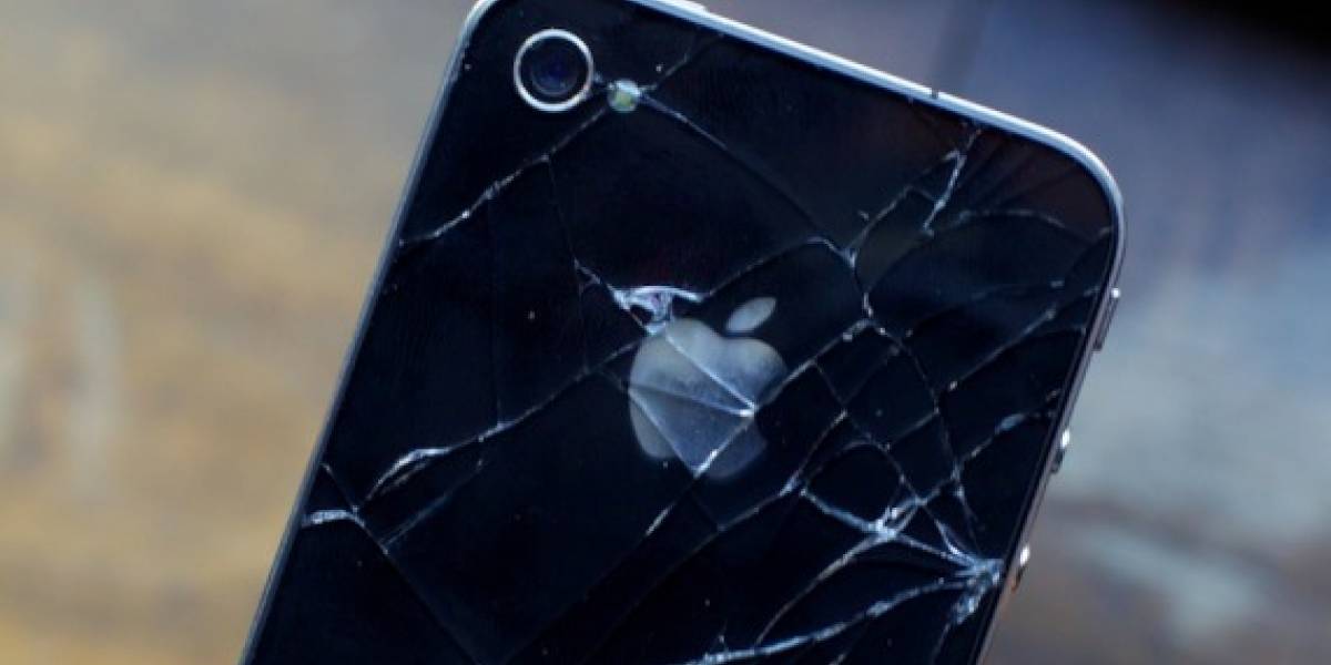 Vidrios quebrados del iPhone 4 prácticamente duplican a los de su antecesor
