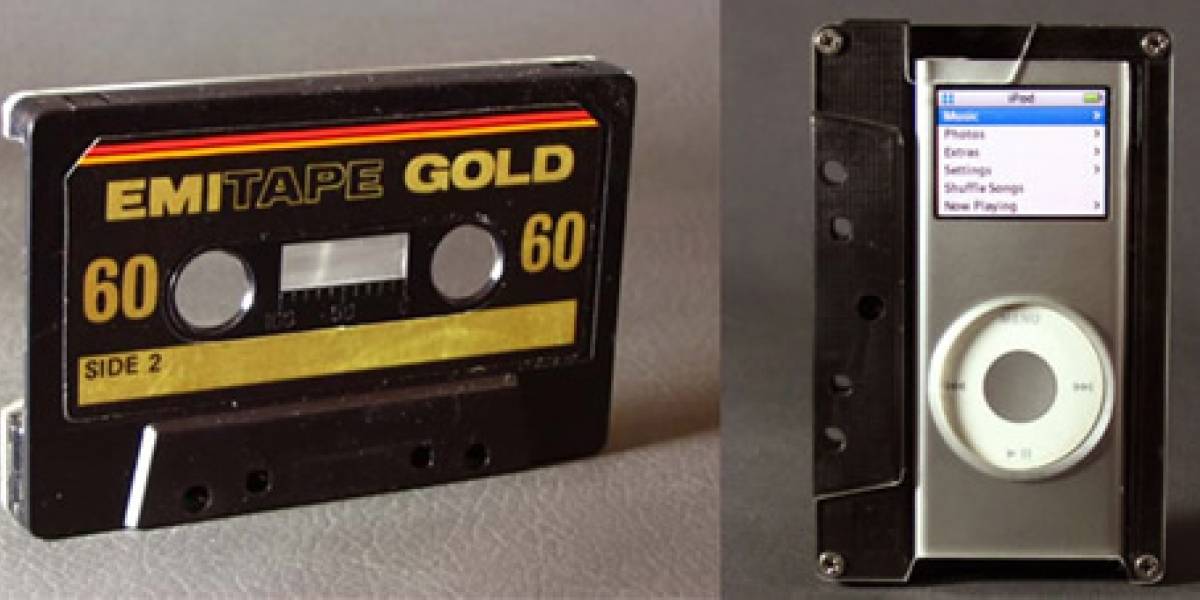 Casette-Estuche para iPod Nano: Más 80 que en los ochentas