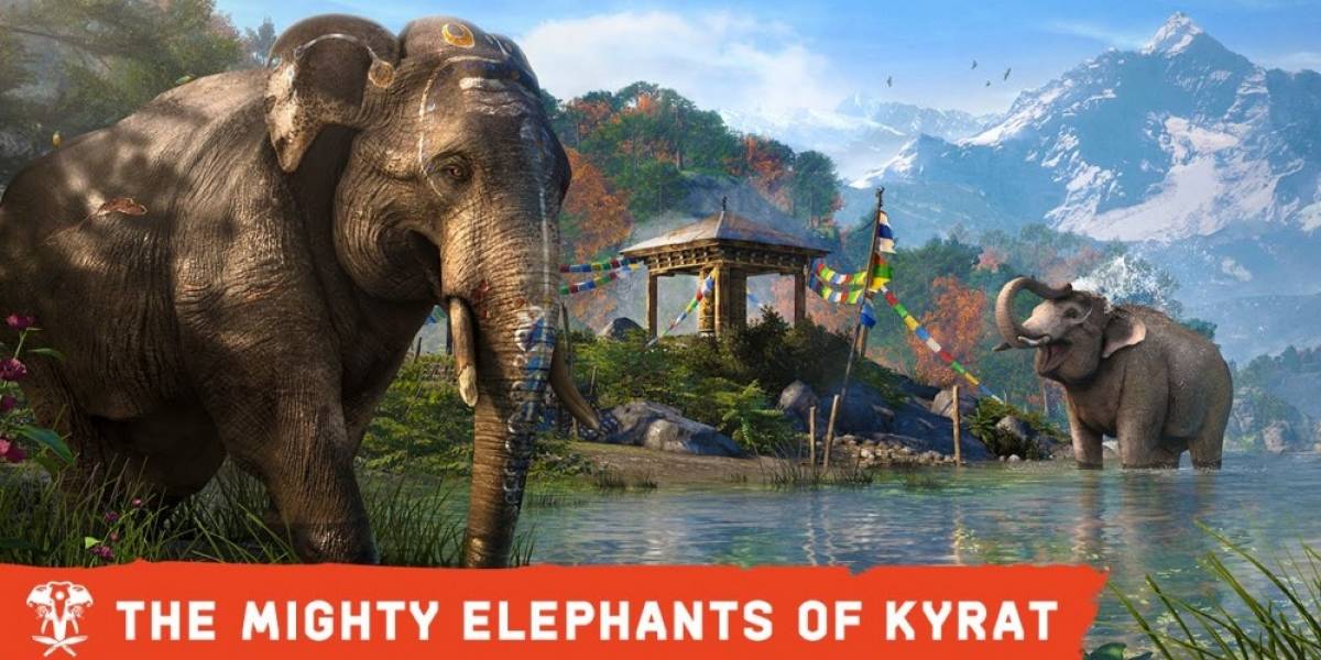 Los elefantes serán máquinas asesinas en Far Cry 4