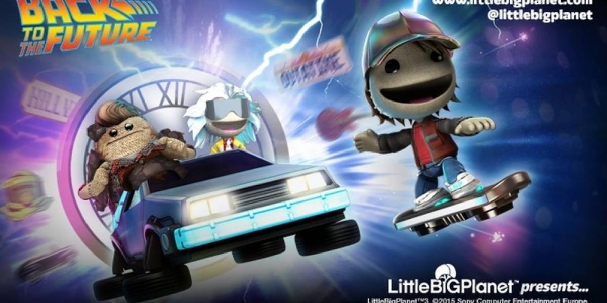 LittleBigPlanet 3 y Rocket League reciben contenido de Back to the Future