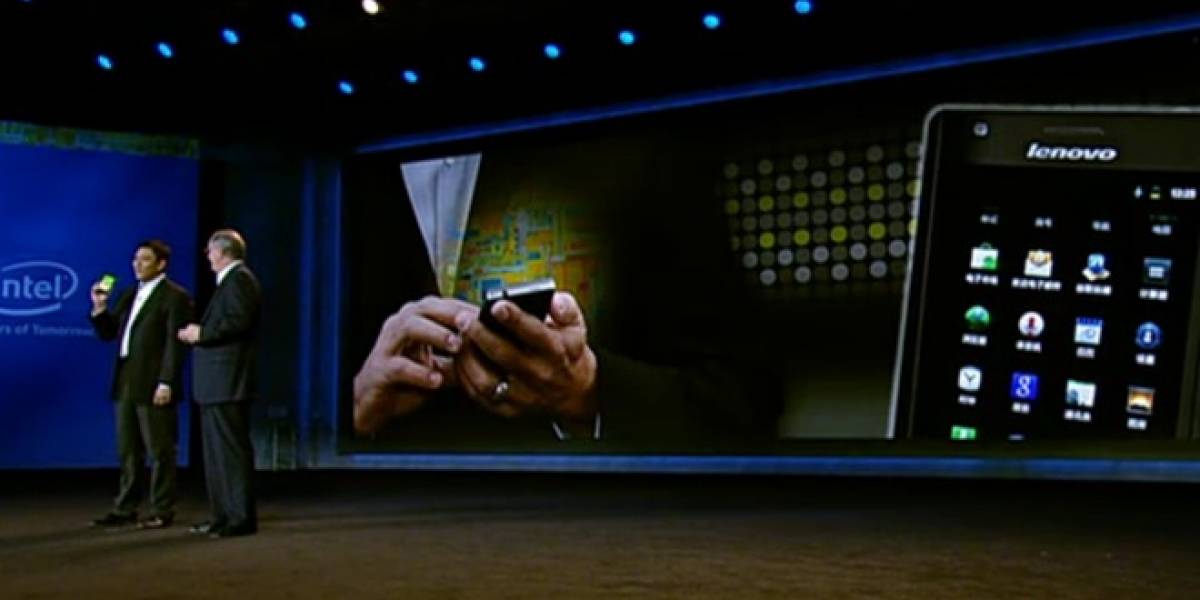 CES 2012: Intel y Lenovo presentan el primer smartphone que usará el chip Atom Medfield