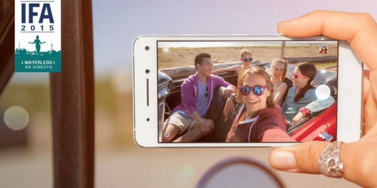 Lenovo Vibe S1: el primer smartphone con doble cámara frontal para selfies #IFA15