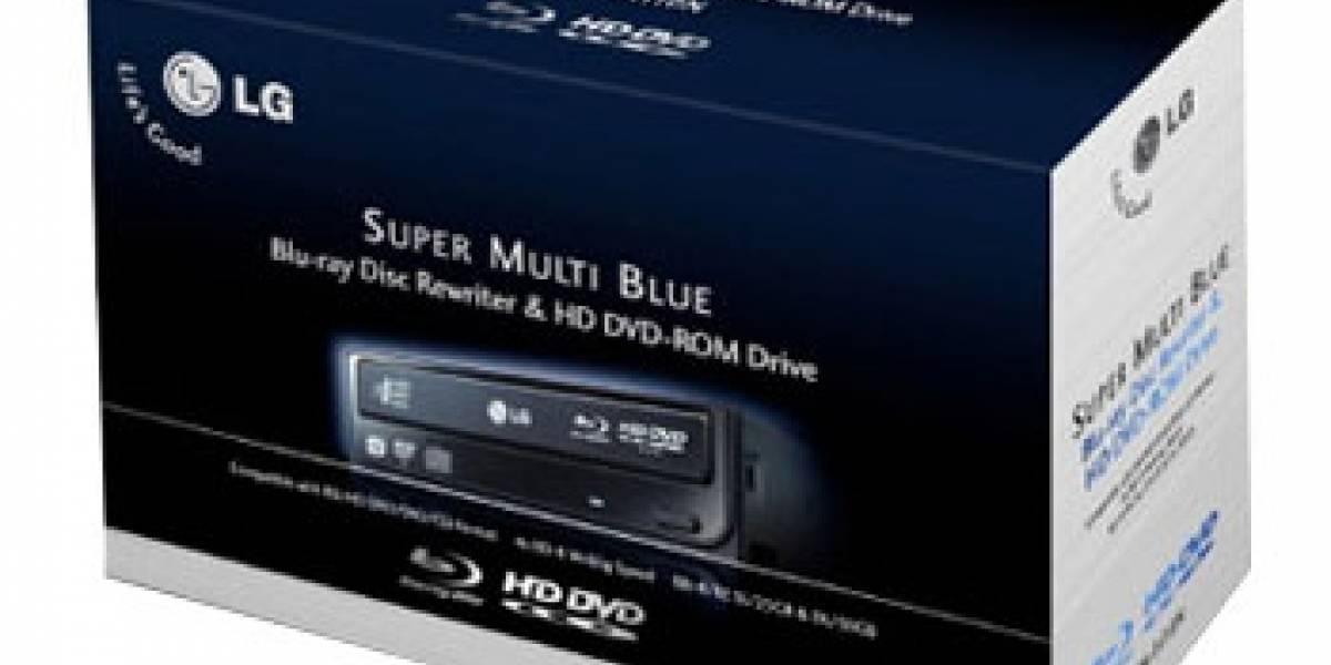 LG lanza quemador Blu-ray y lector HD DVD en Chile