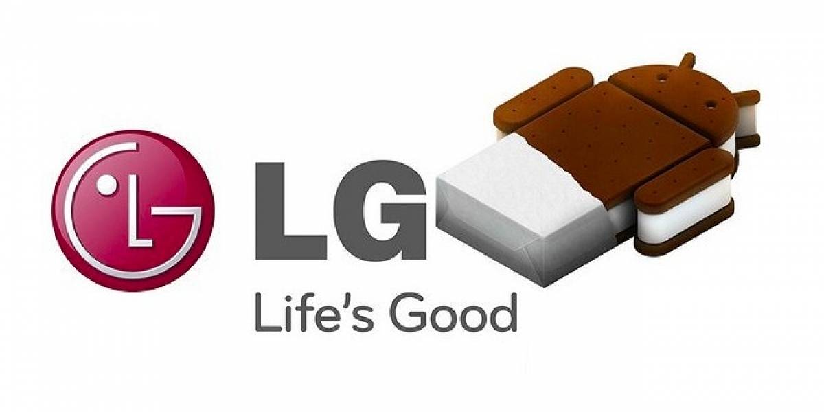LG anuncia qué equipos serán actualizados a Ice Cream Sandwich y cuándo lo hará