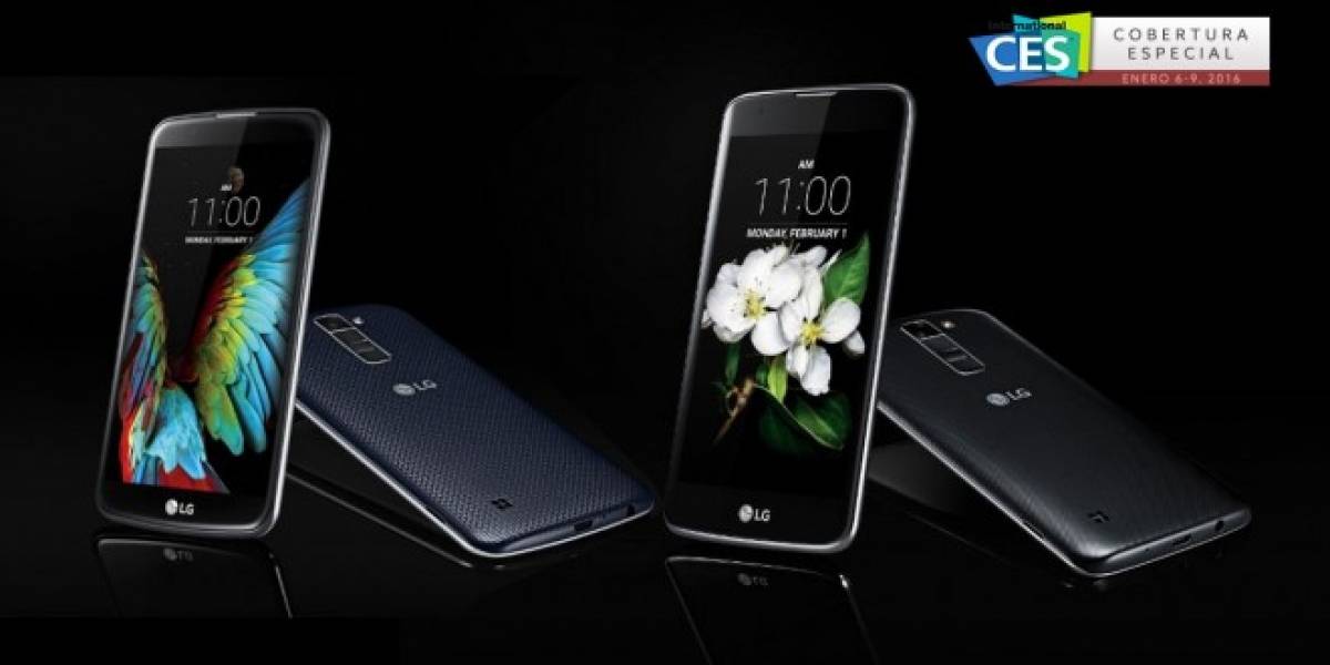 LG K7 y LG K10, los nuevos relevos de la serie L #CES2016