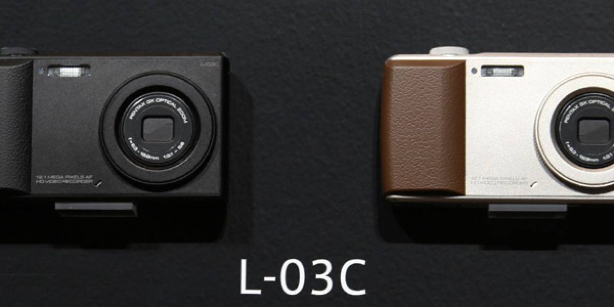 LG L-03C, la primera cámara - teléfono