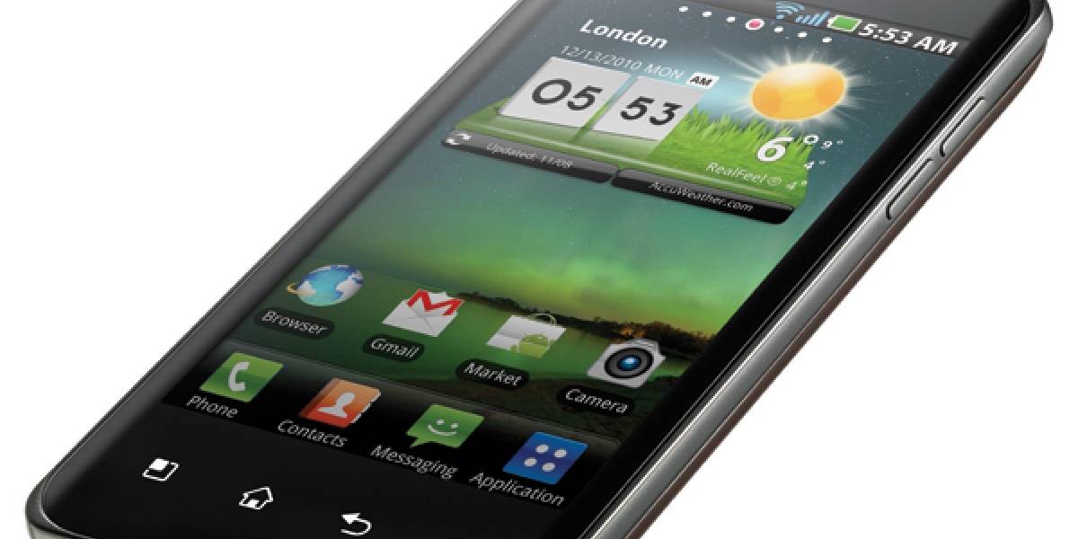 La actualización a Gingerbread del LG Optimus 2X en junio o julio
