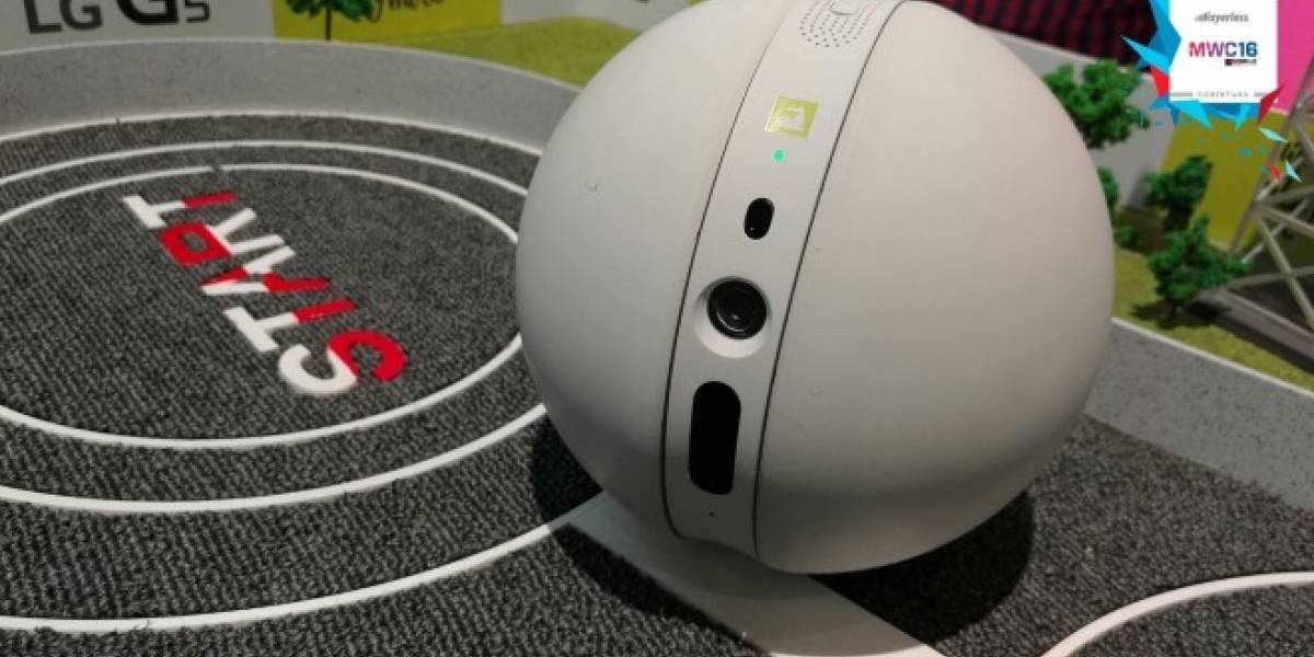 Rolling Bot de LG A Primera Vista #MWC16