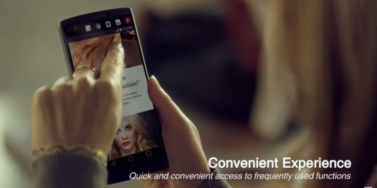 Así será la interfaz UX 4.0+ en el LG V10