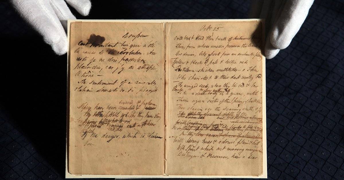 Manuscritos de Mary Shelley