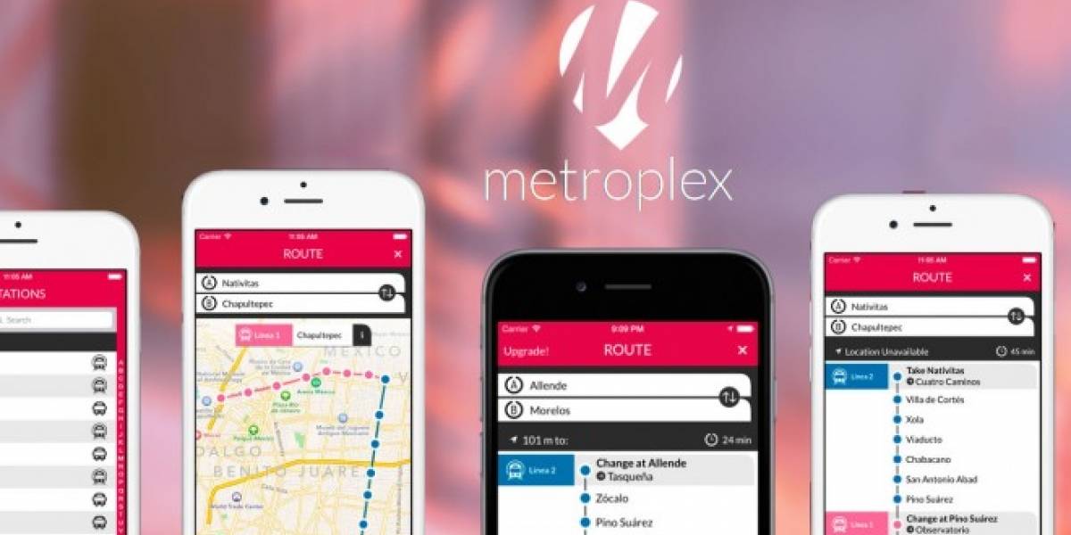 Metroplex DF, la app de la UNAM que traza rutas de traslado sin conexión móvil